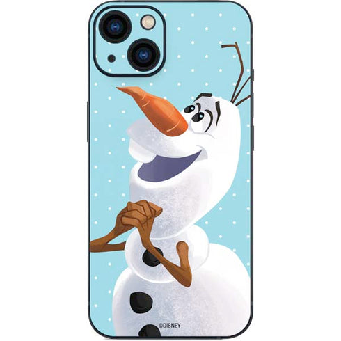 Disney Frozen Olaf Polka Dots iPhone 13 Skin